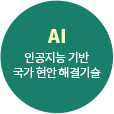 AI - 인공지능 기반 국가 현안 해결기술